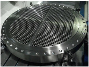 Plaques tubulaires de revêtement de roulement d'acier au carbone d'acier plaqué de nickel de turbine à vapeur