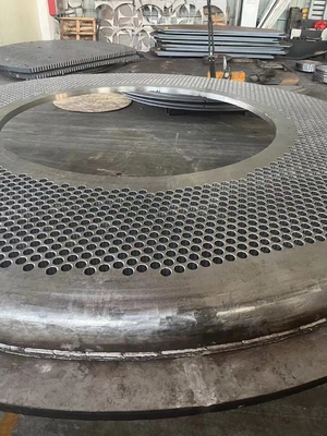 Plat plaqué titanique explosif ASTM B898 Tubesheet titanique