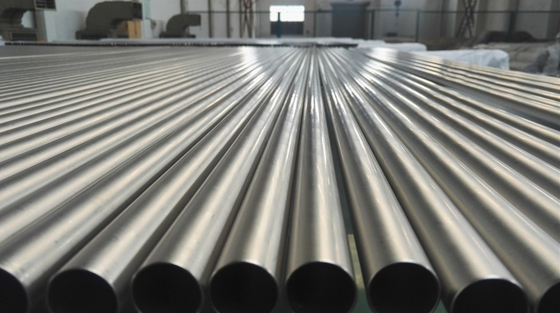 Tubes en alliage de titane anticorrosion Tuyau de tuyauterie en titane sans soudure ASTM B338