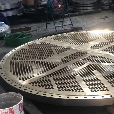 Échangeur de chaleur à plaques plaquées de cuivre ASTMB432 de 12 mm