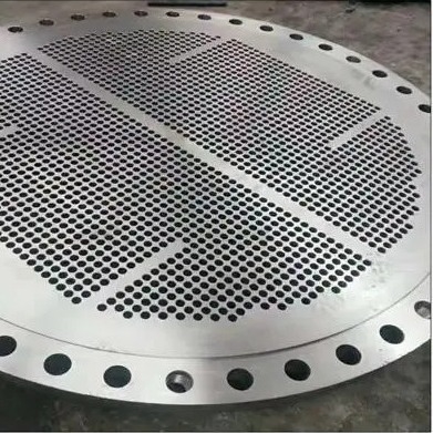 Feuille d'échangeur de chaleur de nickel de carbone de la feuille de tube d'échangeur d'ASTM SA265 JIS BS