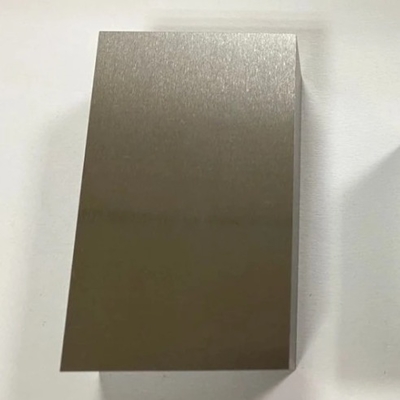 Tôle d'acier pure de tungstène de plat de tungstène de l'électronique 0.2mm